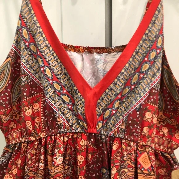 Maxi pattern dress - Picture 2 of 9